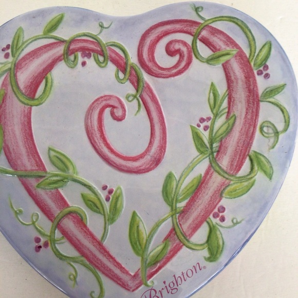 BRIGHTON HEART LARGE JEWELRY TIN - Picture 4 of 13